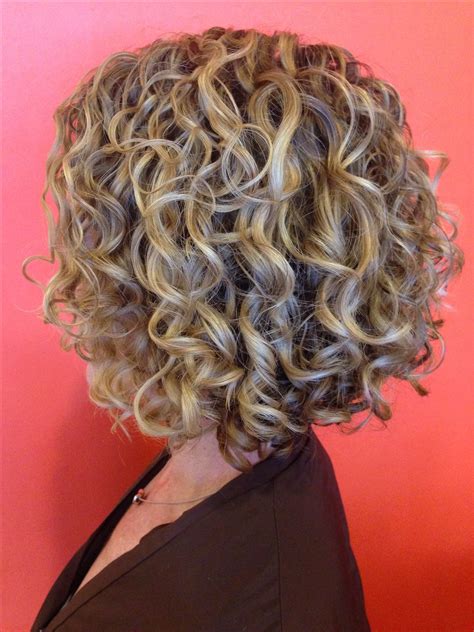 curly perm short hairstyles|loose curl perm short hair.